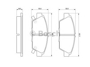 BOSCH 0 986 424 289 stabdžių trinkelių rinkinys, diskinis stabdys 
 Techninės priežiūros dalys -> Papildomas remontas
45022-S30-G10, 45022-SE0-G10, 45022-SN7-G41