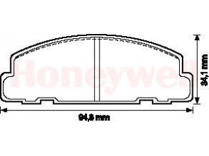 BENDIX 572148B stabdžių trinkelių rinkinys, diskinis stabdys 
 Techninės priežiūros dalys -> Papildomas remontas
0449187201, 0449187201000