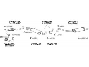 VENEPORTE 800642 išmetimo sistema 
 Išmetimo sistema -> Išmetimo sistema, visa