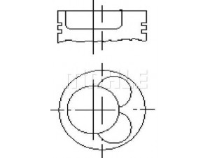 METAL LEVE P2172 stūmoklis