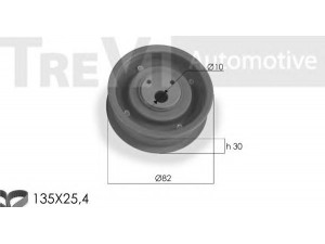 TREVI AUTOMOTIVE KD1113 paskirstymo diržo komplektas 
 Techninės priežiūros dalys -> Papildomas remontas