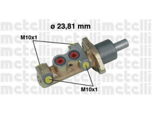 METELLI 05-0325 pagrindinis cilindras, stabdžiai 
 Stabdžių sistema -> Pagrindinis stabdžių cilindras
4601.K1, 9463378380, 9463378380