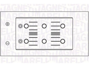 MAGNETI MARELLI 067300390005 starterio akumuliatorius