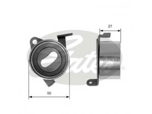 GATES T41004 įtempiklio skriemulys, paskirstymo diržas 
 Techninės priežiūros dalys -> Papildomas remontas
13505-87102