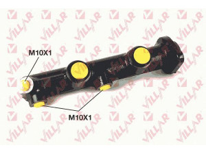 VILLAR 621.3041 pagrindinis cilindras, stabdžiai 
 Stabdžių sistema -> Pagrindinis stabdžių cilindras
91521171, 460171, 91521171