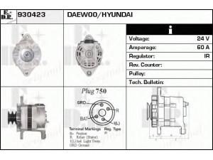 EDR 930423 kintamosios srovės generatorius
219051, 219055, 219071, 219079