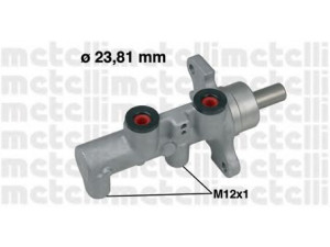 METELLI 05-0568 pagrindinis cilindras, stabdžiai 
 Stabdžių sistema -> Pagrindinis stabdžių cilindras
558120, 558132, 558192, 90006866