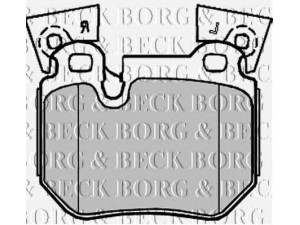 BORG & BECK BBP2219 stabdžių trinkelių rinkinys, diskinis stabdys 
 Techninės priežiūros dalys -> Papildomas remontas
34216784808, 34216791421, 34216797857