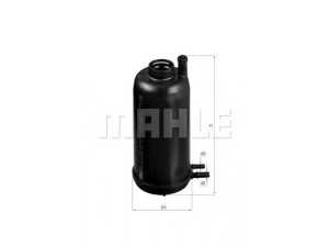 KNECHT KL 707 kuro filtras 
 Techninės priežiūros dalys -> Papildomas remontas
42555920
