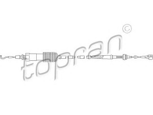 TOPRAN 109 714 akceleratoriaus trosas 
 Kuro mišinio formavimas -> Karbiuratorius, sistema -> Valdymo sąsajos/amortizatorius/kameros
701 721 555D, 701 721 555F, 701 721 555L