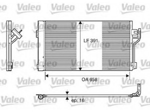VALEO 817842 kondensatorius, oro kondicionierius 
 Oro kondicionavimas -> Kondensatorius
6398350070