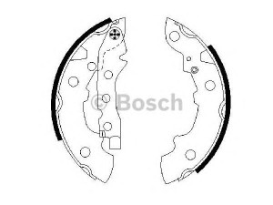 BOSCH 0 986 487 089 stabdžių trinkelių komplektas 
 Techninės priežiūros dalys -> Papildomas remontas