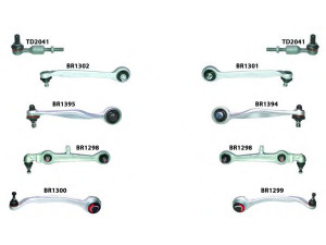 BIRTH BRAUDI/1 remonto komplektas, rato pakaba 
 Ašies montavimas/vairavimo mechanizmas/ratai -> Pasukamojo kakliuko remonto rinkinys -> Remonto komplektas, karbiuratorius
4D0 407 151B, 4D0 407 151E, 4D0 407 151G