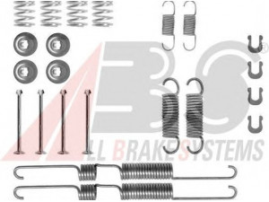 A.B.S. 0738Q priedų komplektas, stabdžių trinkelės 
 Stabdžių sistema -> Būgninis stabdys -> Dalys/priedai
0440738000