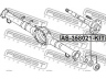 FEBEST AS-358021-KIT guolis, kardaninis velenas
S47P-26-151A, 43215-HA001, 43255-HC000