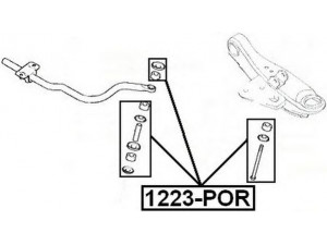ASVA 1223-POR šarnyro stabilizatorius
54717-4E000, 54718-44000, 54719-43001