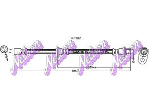 Brovex-Nelson H7382 stabdžių žarnelė 
 Stabdžių sistema -> Stabdžių žarnelės
01465TL1G00