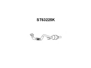 VENEPORTE ST63225K katalizatoriaus keitiklis 
 Išmetimo sistema -> Katalizatoriaus keitiklis
6K0253060FX