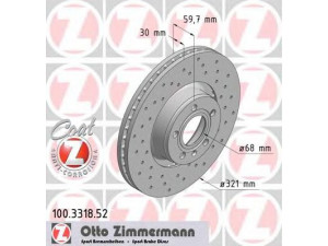 ZIMMERMANN 100.3318.52 stabdžių diskas 
 Dviratė transporto priemonės -> Stabdžių sistema -> Stabdžių diskai / priedai
4F0 615 301 E