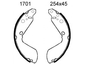 BSF 01701 stabdžių trinkelių komplektas 
 Techninės priežiūros dalys -> Papildomas remontas
5320056810, 5320056821, 5320056A00