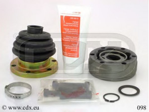 CDX 098 jungčių komplektas, kardaninis velenas 
 Ratų pavara -> Sujungimai/komplektas
171498103D, 6N0498103