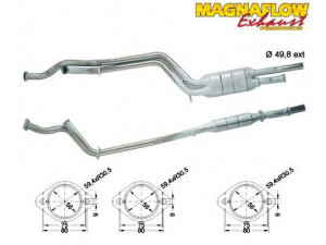 MAGNAFLOW 85014 katalizatoriaus keitiklis 
 Išmetimo sistema -> Katalizatoriaus keitiklis
1264900720