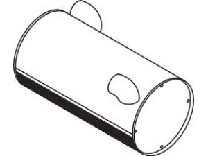 DINEX 80346 vidurinis / galinis duslintuvas
1544630, 1664991