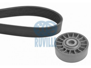 RUVILLE 5510084 V formos rumbuotas diržas, komplektas 
 Techninės priežiūros dalys -> Techninės priežiūros intervalai