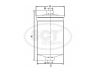 SCT Germany ST 305 kuro filtras 
 Techninės priežiūros dalys -> Papildomas remontas
82425329, 5020 405, 5020 406, 6103 279