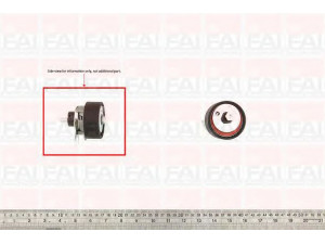 FAI AutoParts T9356 įtempiklio skriemulys, paskirstymo diržas 
 Techninės priežiūros dalys -> Papildomas remontas
036109243AD, 036109243E, 036109243R