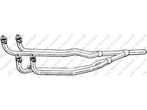 BOSAL 887-391 išleidimo kolektorius 
 Išmetimo sistema -> Išmetimo vamzdžiai
546764, 60537453