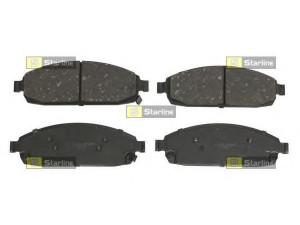 STARLINE BD S541P stabdžių trinkelių rinkinys, diskinis stabdys 
 Techninės priežiūros dalys -> Papildomas remontas
05080868AA, 05080868AC, 5080868AA