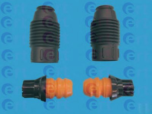 ERT 520049 apsauginio dangtelio komplektas, amortizatorius 
 Ašies montavimas/vairavimo mechanizmas/ratai -> Montavimas, pakabos statramstis
46531017