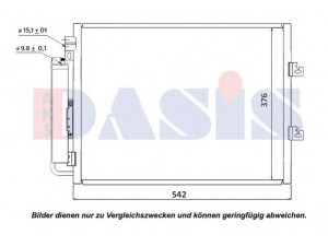 AKS DASIS 182043N kondensatorius, oro kondicionierius 
 Oro kondicionavimas -> Kondensatorius
8200448252, 921006980R