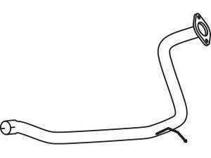 FENNO P6560 išleidimo kolektorius 
 Išmetimo sistema -> Išmetimo vamzdžiai
repair pipe