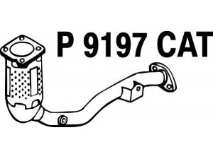 FENNO P9197CAT katalizatoriaus keitiklis 
 Išmetimo sistema -> Katalizatoriaus keitiklis
BM91290H, 1706-79, 1706-A7, 1731-KG