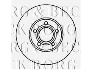 BORG & BECK BBD4948 stabdžių diskas 
 Stabdžių sistema -> Diskinis stabdys -> Stabdžių diskas
4A0615301C, 4A0615301D, 4A0615301E