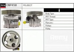 DELCO REMY DSP458 hidraulinis siurblys, vairo sistema 
 Vairavimas -> Vairo pavara/siurblys