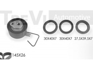 TREVI AUTOMOTIVE KD1315S paskirstymo diržo komplektas 
 Techninės priežiūros dalys -> Papildomas remontas