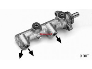 BENDIX 132071B pagrindinis cilindras, stabdžiai 
 Stabdžių sistema -> Pagrindinis stabdžių cilindras
0060749849, 60749849, 705530