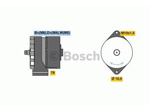 BOSCH 9 120 080 184 kintamosios srovės generatorius 
 Elektros įranga -> Kint. sr. generatorius/dalys -> Kintamosios srovės generatorius
TJG 903 015 A