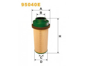 WIX FILTERS 95040E kuro filtras
1450184, 1811391