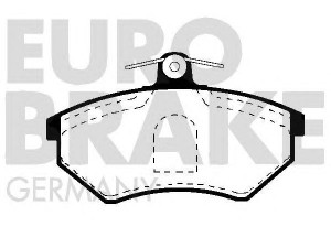 EUROBRAKE 5502224725 stabdžių trinkelių rinkinys, diskinis stabdys 
 Techninės priežiūros dalys -> Papildomas remontas
8A0698151C, 357698151B, 357698151B