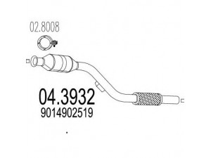 MTS 04.3932 katalizatoriaus keitiklis 
 Išmetimo sistema -> Katalizatoriaus keitiklis
9014902519