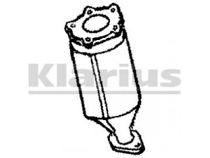 KLARIUS 380654 katalizatoriaus keitiklis 
 Išmetimo sistema -> Katalizatoriaus keitiklis
1714287105