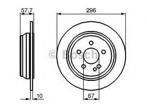 BOSCH 0 986 479 138 stabdžių diskas 
 Stabdžių sistema -> Diskinis stabdys -> Stabdžių diskas
639 423 01 12, A 639 423 01 12