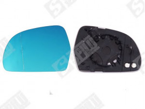 SPILU 12831 veidrodėlio stiklas, išorinis veidrodėlis 
 Kėbulas -> Keleivių kabina -> Veidrodėlis
1Z0857521, 1Z1857535H