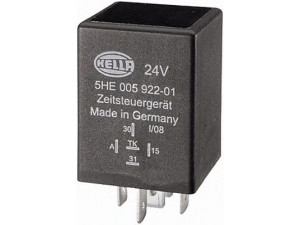 HELLA 5HE 005 922-017 vėlinimo relė, vidaus apšvietimas
630100608, 004 545 82 05