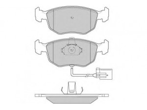 E.T.F. 12-0707 stabdžių trinkelių rinkinys, diskinis stabdys 
 Techninės priežiūros dalys -> Papildomas remontas
1022078, 6877835, 6882583