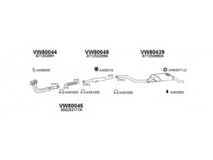 VENEPORTE 800262 išmetimo sistema 
 Išmetimo sistema -> Išmetimo sistema, visa